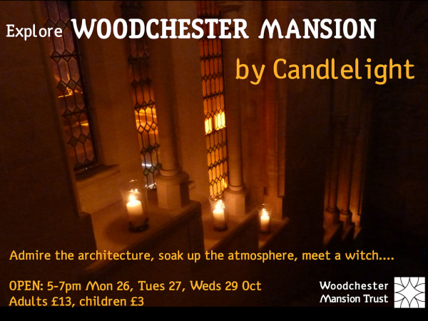 Explore Woodchester Mansion by Candlelight
