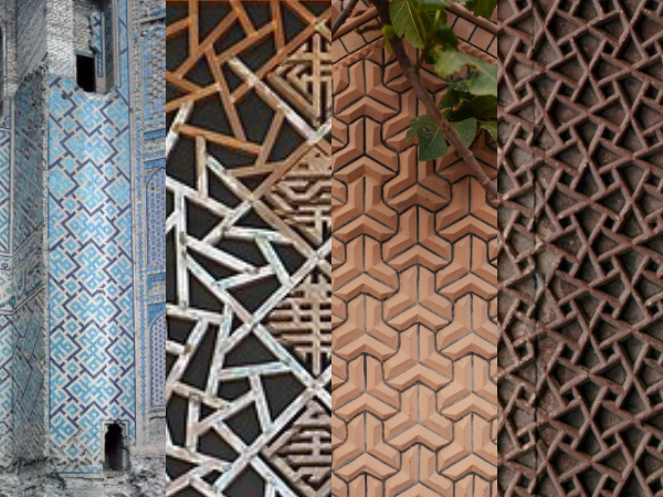 Interlocking Chiral Patterns of the Silk Road
