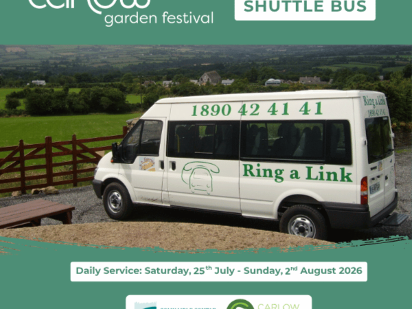 Carlow Garden Festival Shuttle Service 2026 - Helen Picton