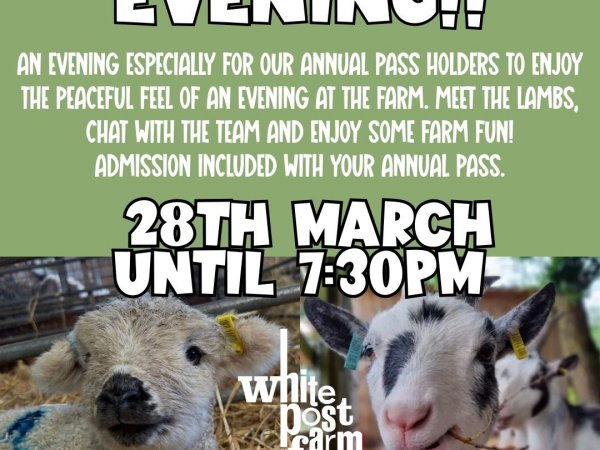 Annual Pass Evening - 28th March