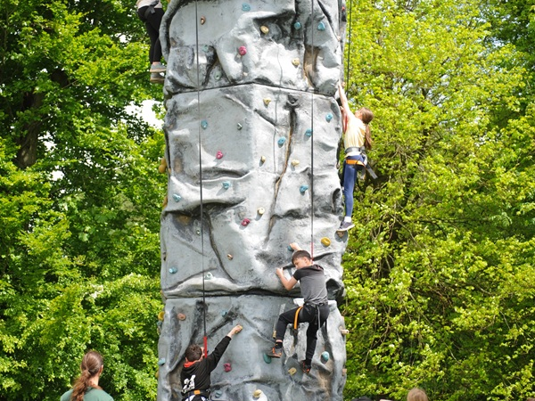 Summer Adventures:  Wall Climbing