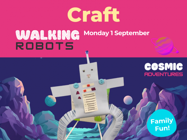 Walking Robots (Monday 1st September)