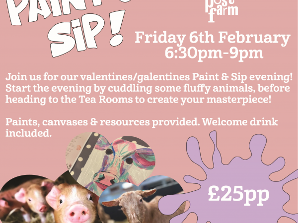 Valentine's Paint & Sip (6th Feb)