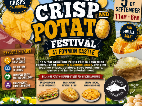 Crisp and Potato Fest- 5th September- 11am till 6pm