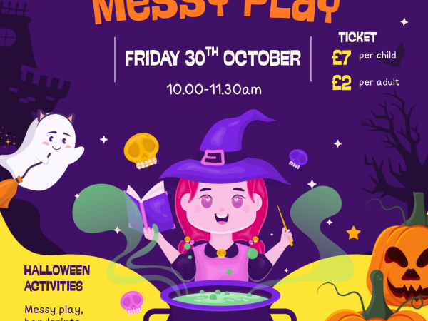 Halloween Messy Play and Crafts