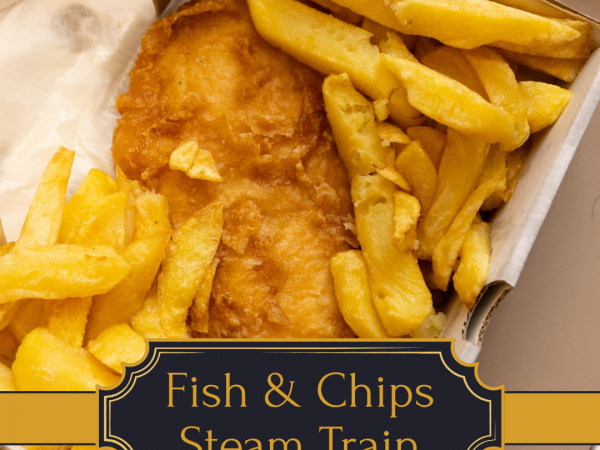 Steam Train Travel with Fish & Chips (Nottinghamshire)