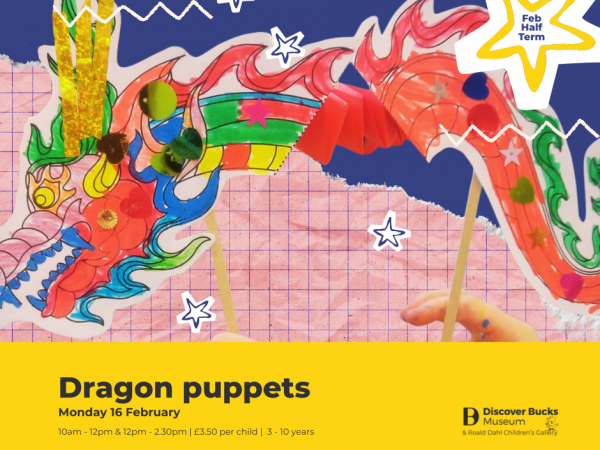Dragon Puppets (Mon 16 Feb)