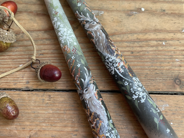 Candle Painting Workshop at Raby Castle