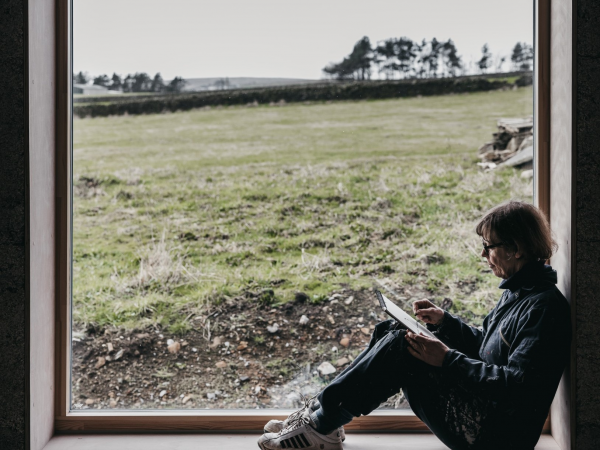 Sarah Nelson: Live Drawing in The Walled Gardens