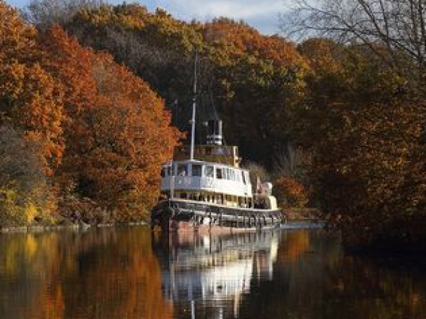 Fish, Chips & Live Music Cruise  Anderton Boat Lift - Sutton Weaver Swing Bridge 16th August 2026 12:30 - 17:30