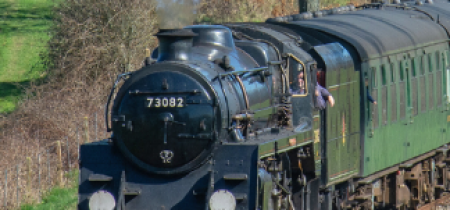 Steam Train Travel with Fish & Chips (Sussex)