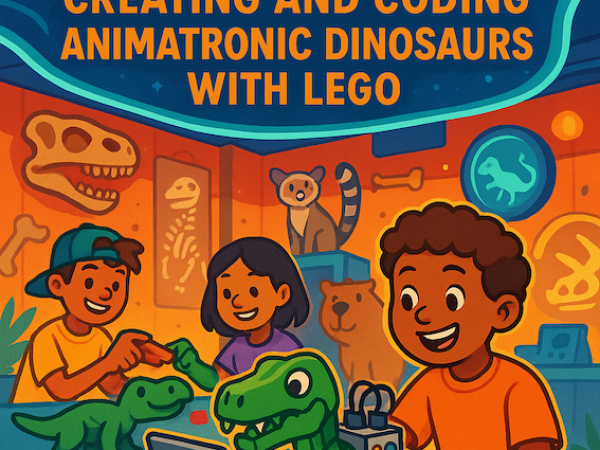Monday - Tech-Saurus: Creating and Coding Animatronic Dinosaurs with LEGO and Cyber Security Challenge