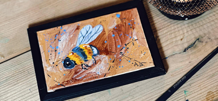 Bees - summer art workshop