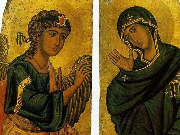 Painting the Standing Figure - An Icon of the Virgin Mary