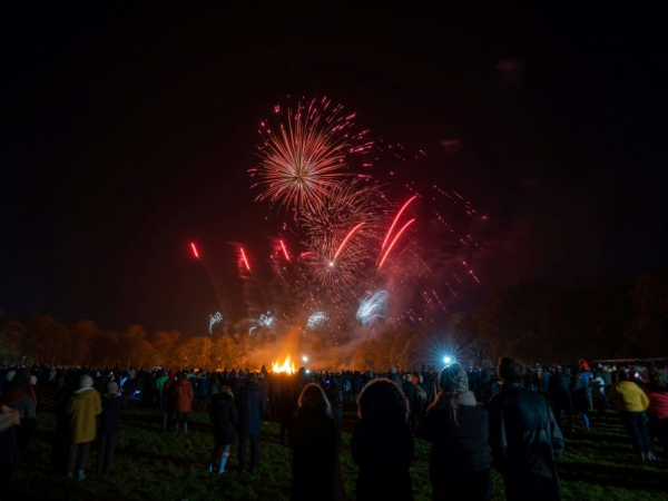 Bonfire Night from the lookout