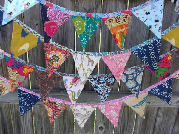 Fabric Bunting @ The Great Tapestry of Scotland