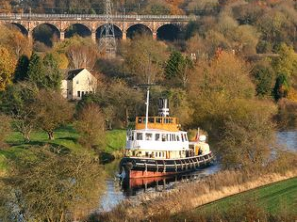 Fish & Chip Cruise Anderton Boat Lift - Sutton Weaver Swing Bridge via Marsh Lock 19th October 2025