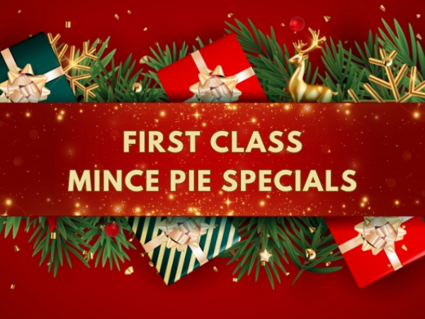 First Class (Exclusive compartment seats up to 6) Mince Pie Specials