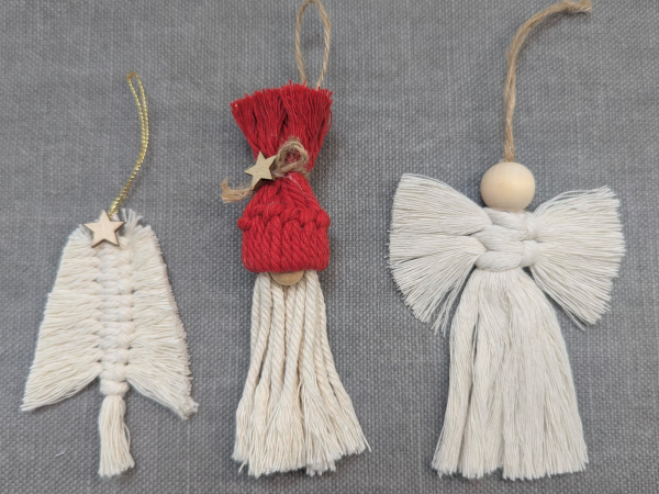 Macramé Christmas Decorations - Yarnton 16th Nov