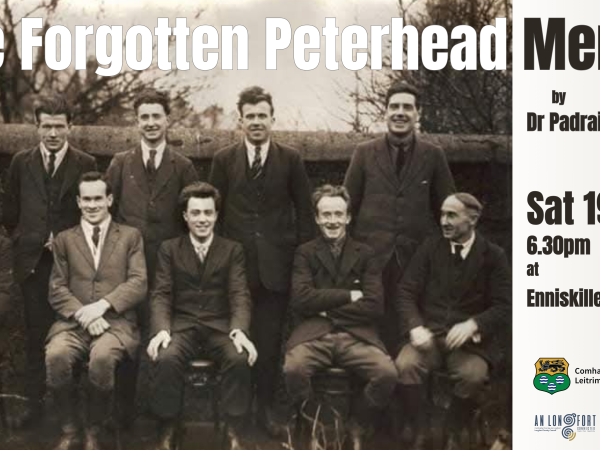 The Forgotten Peterhead Men - Public Talk