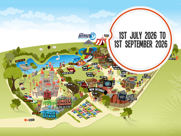 Day Tickets - 1st July to 1st September 2026
