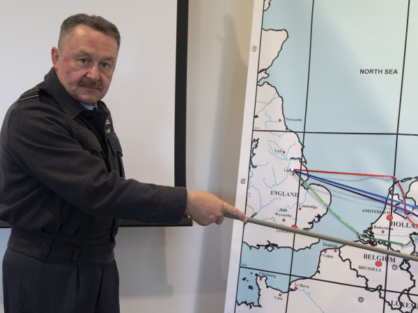 The RAF and Op Manna Briefing