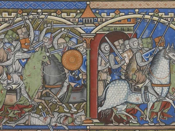 A Gilded Pilgrimage: Reimagining the Bayeaux Tapestry