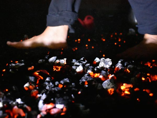 Walking on Hot Coals: Firewalk Challenge