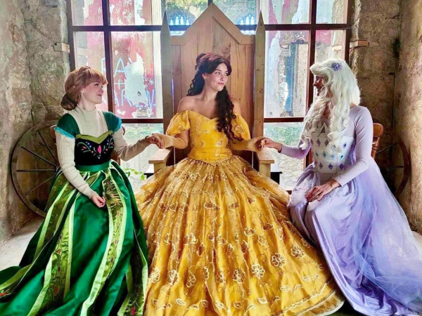 Princesses at the Castle