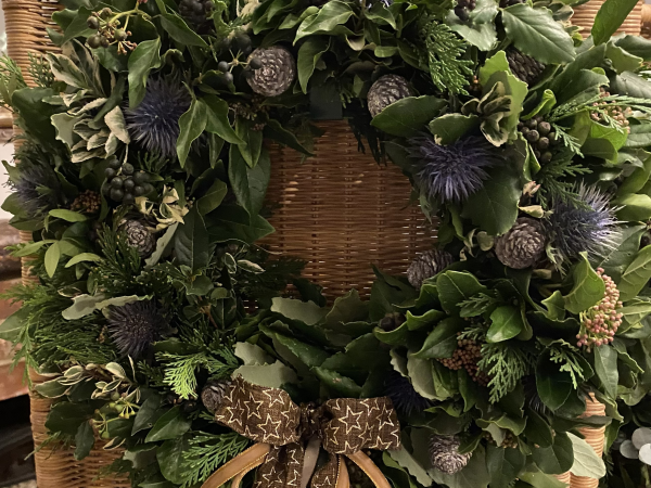 Christmas Wreath Making at Yarnton