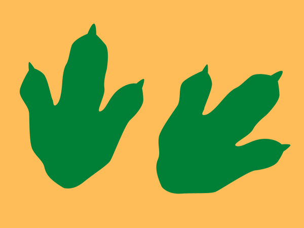 Dino Feet Craft Activity
