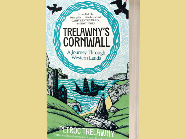 The cover of Petroc Trelawny's book 'Trelawny's Cornwall'.