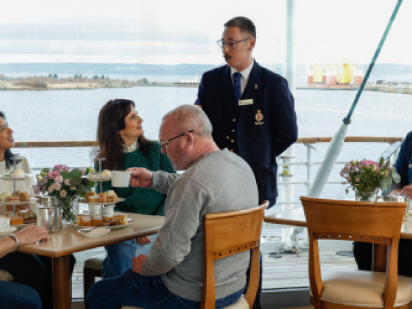 Royal Tea on Britannia