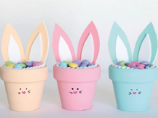 Flower Pot Bunny Craft