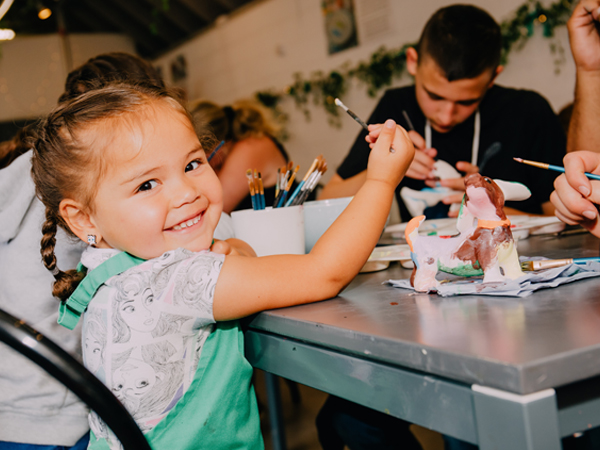 Family Fun - Pottery Painting & Clay Making Sessions 2025