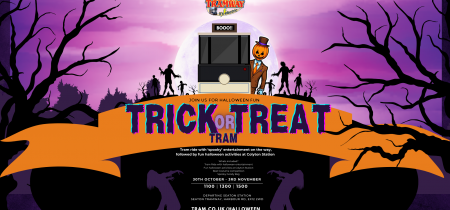 'Trick or Treat' Tram