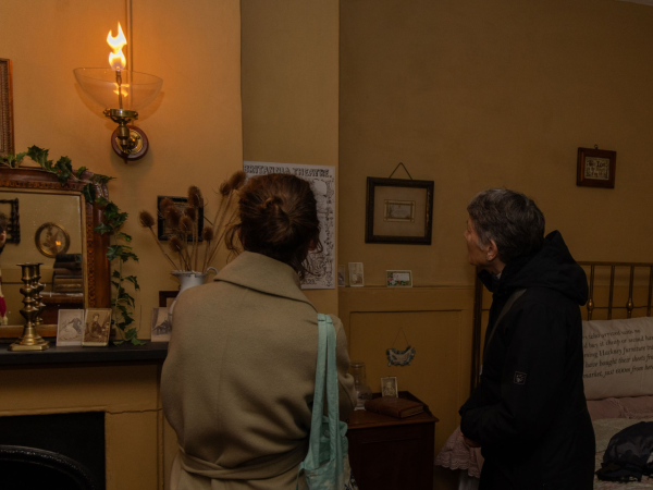 Almshouse 14 by Candlelight