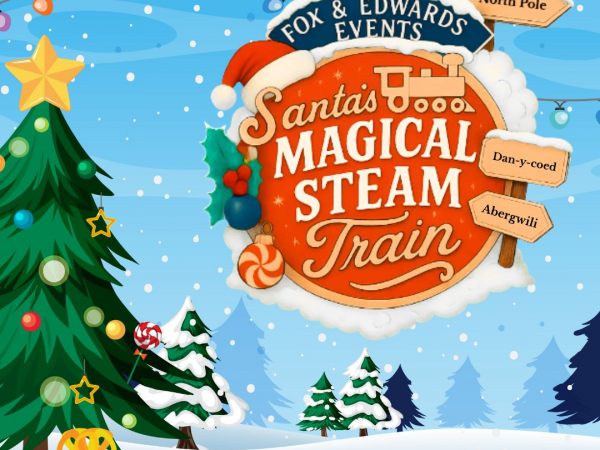 Santa's Magical Steam Train! (Carmarthenshire)