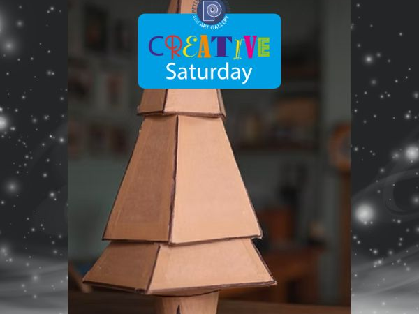 20 Dec: Creative Saturday - Cardboard Christmas Trees