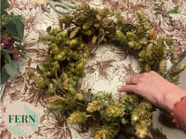 Autumn Wreath Making with Fern Floral Design