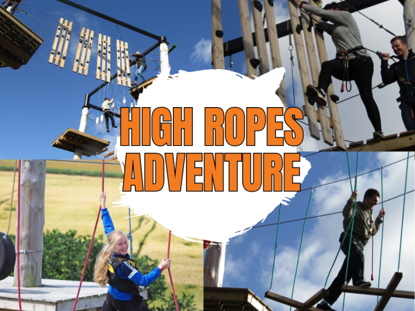 High Ropes Adventure: 1.4m