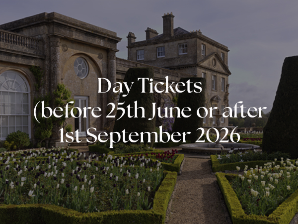 Day Ticket to House & Gardens (before 25th June or after 1st September 2026)
