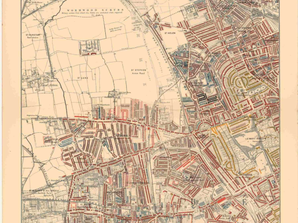 'Charles Booth's London Poverty Maps' Talk by Inderbir Bhullar (online via Zoom)