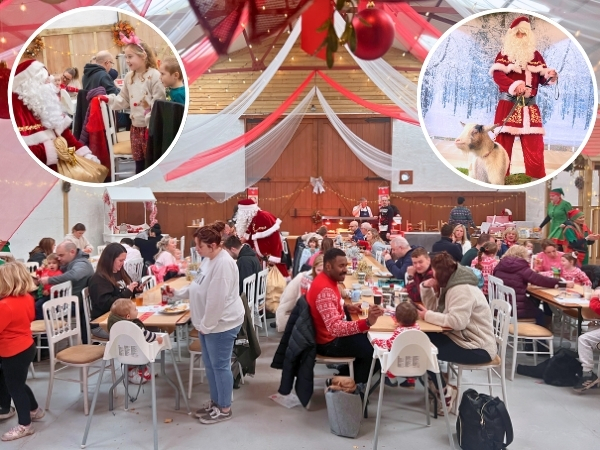 Breakfast With Santa at Cholderton Rare Breeds Farm 2025