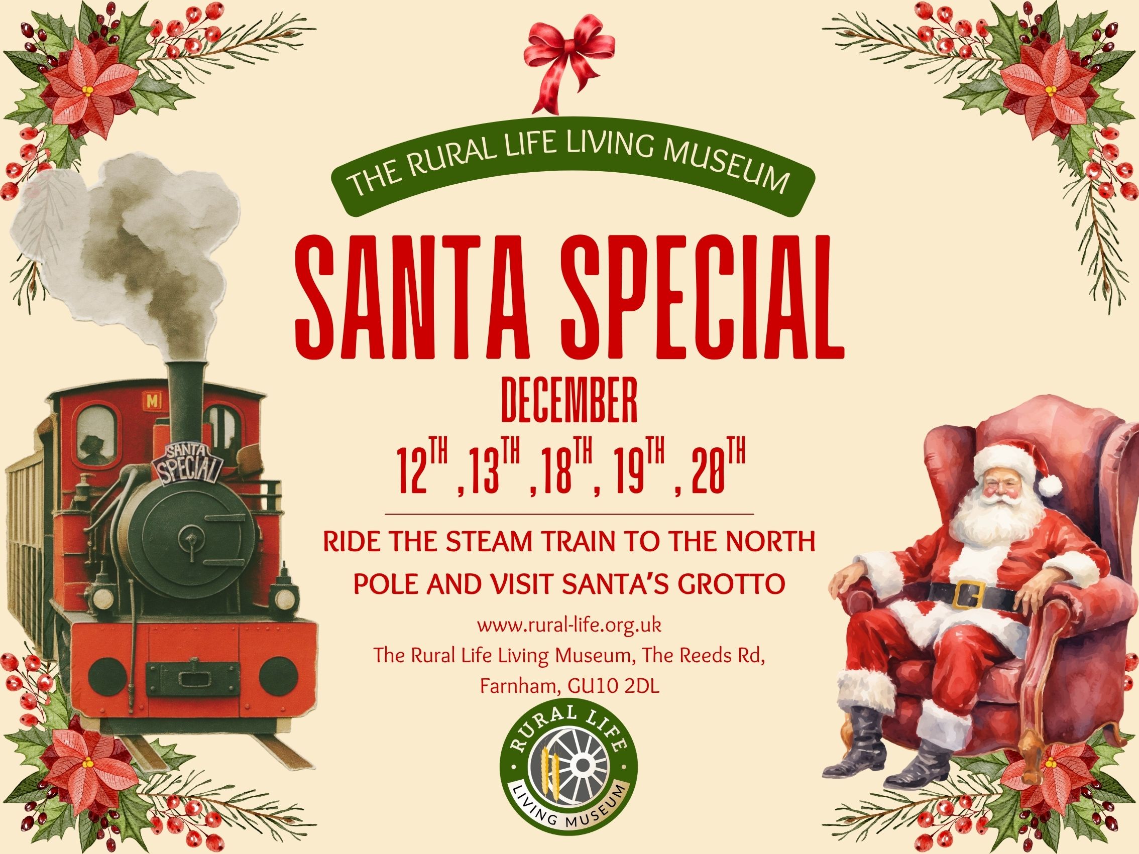 Santa Specials at the Rural Life Living Museum, from Rural Life Living Museum