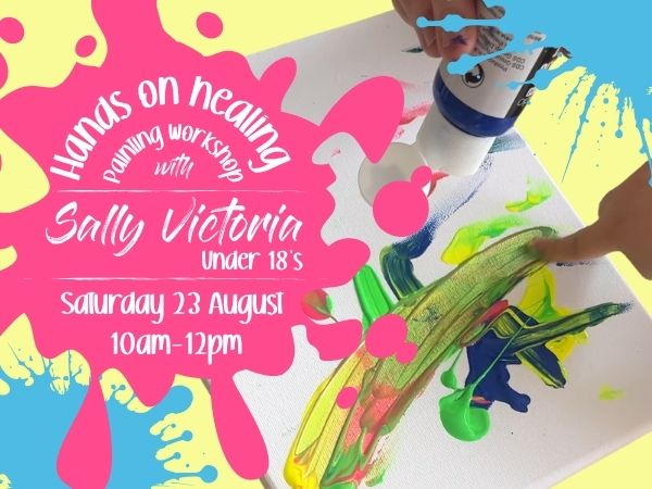 Children's Hands on healing painting workshop