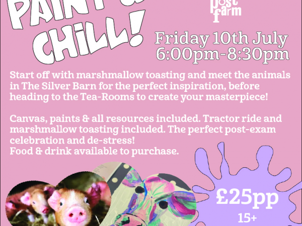 Paint & Chill (15+) 10th July