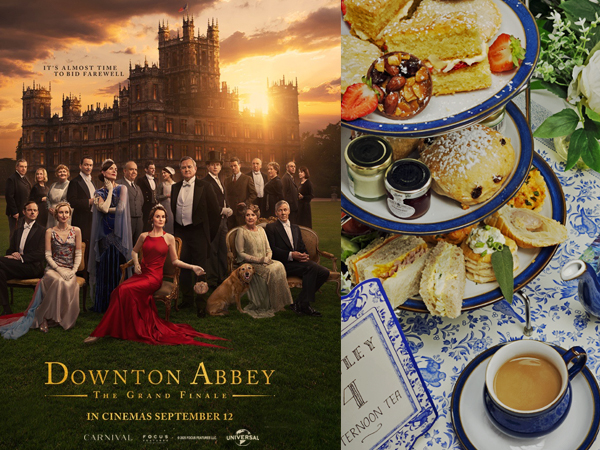 Imperial Afternoon Tea inspired by the cinematic release of Downton Abbey: The Grand Finale