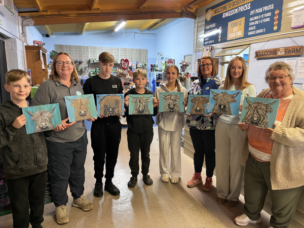 Highland Cow Painting Workshop - 29th November
