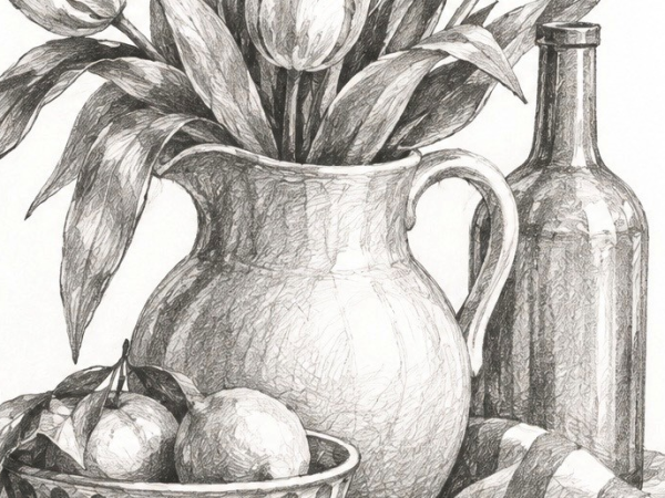 The Art of Looking: Beginners’ Still Life Drawing at Barton Grange
